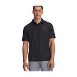 Under Armour Ua Matchplay Printed Polo Erkek Günlük Ceket 1377377-010 Siyah