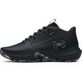 Under Armour UA PS Lockdown 7 Erkek Çocuk Basketbol Ayakkabısı Black/Black/Metallic Silver 29.5