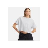 Under Armour Ua Rival Boxy Tee Solid Gri Kadın T-Shirt 6011064-023