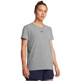 Under Armour UA Rival Core SS Kadın T-Shirt Castlerock / / Black XS