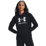 Under Armour UA Rival Fleece Big Logo HD Kadın Sweatshirt Black / / White MD
