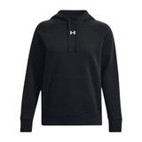 Under Armour UA Rival Fleece Hoodie Kadın Sweatshirt Black / / White SM