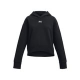 Under Armour UA Rival Fleece Hoodie Kız Çocuk Sweatshirt Black / / White YSM