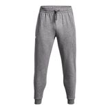 Under Armour UA Rival Fleece Joggers Erkek Sweatpant Castlerock Light Heather / / White SM