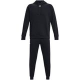 Under Armour UA Rival Fleece Suit Erkek Eşofman Takımı Black / / White SM
