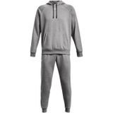 Under Armour UA Rival Fleece Suit Erkek Eşofman Takımı Castlerock Light Heather / / White SM