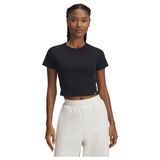 Under Armour UA Rival Rib Baby Tee Kadın T-Shirt Black / / White MD