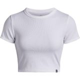 Under Armour UA Rival Rib Baby Tee Kadın T-Shirt White / / White XS