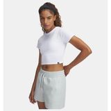Under Armour Ua Rival Rib Baby Tee Kadın Tişört 6000264 - XL - Beyaz