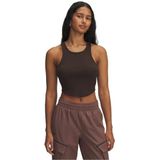 Under Armour UA Rival Rib Tank Kadın Atlet Kona Brown / / White MD