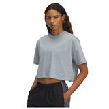 Under Armour UA Rival SS Kadın T-Shirt Jasper Blue Light Heather/Black/White SM