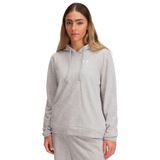 Under Armour UA Rival Terry Hoodie Kadın Sweatshirt Mod Gray Light Heather / / White SM