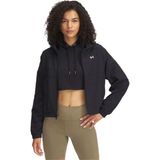 Under Armour Ua Rival Woven Ceket Kadın Uzun Kollu Siyah Beyaz Günlük Kullanım İçin Cepli - S - M - Siyah - Beyaz