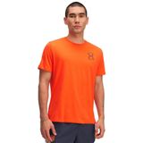 Under Armour UA RUN 96 SHORTSLEEVE Erkek T-shirt, Kırmızı, S