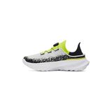 Under Armour UA SlipSpeed Mega Ripstop Unisex Yetişkin Sportstyle Ayakkabı, White/Black/High Vis Yellow, 39