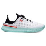 Under Armour UA Slipspeed Trainer SYN Unisex Yetişkin Sportstyle Ayakkabı, White/Enamel Blue/Beta, 37.5