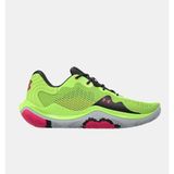 Under Armour UA Spawn 4 Basketbol Ayakkabısı 3024971-301 Yeşil Renkli Hafif File Üst Kısım