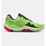 Under Armour UA Spawn 4 Basketbol Ayakkabısı Yeşil Unisex Hafif File Üst Kısım 3024971-301