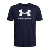 Under Armour UA SPORTSTYLE LOGO UPDATE SS Erkek T-Shirt Academy / / White L
