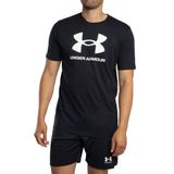 Under Armour UA SPORTSTYLE LOGO UPDATE SS Erkek T-Shirt White / / Black M