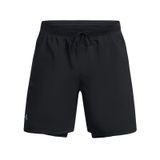 Under Armour UA Tech Woven Wordmark Short Erkek Şort Black / / White MD