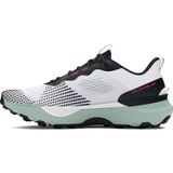 Under Armour UA U Infinite Pro Trail Unisex Yetişkin Koşu Ayakkabısı, White/Black/Beta, 37.5
