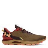 Under Armour UA U Sonic Trail Unisex Yetişkin Koşu Ayakkabısı, Coyote/Earthen Orange/Flare Orange, 36.5