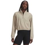 Under Armour Ua Unstoppable Wvn Pullover Haki Sweatshirt, S, 371 6007026, 299 City Khaki / / Black, kadın