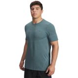 Under Armour UA Vanish Elite Seamless SS Erkek T-Shirt Jasper Blue / / Iridescent SM