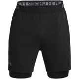 Under Armour UA Vanish Woven 2in1 Sts Erkek Şort Black/Black/Pitch Gray LG