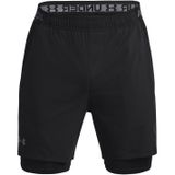 Under Armour UA Vanish Woven 2in1 Sts Erkek Şort Black/Black/Pitch Gray SM