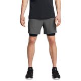 Under Armour UA Vanish Woven 2in1 Sts Erkek Şort Castlerock/Black/Black SM
