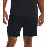 Under Armour UA Vanish Woven 8in Shorts Erkek Şort Black / / Pitch Gray XXL