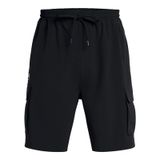 Under Armour UA Vibe Woven Cargo Short Erkek Şort Black / / White MD