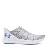 Under Armour UA W Charged Speed Swift Kadın koşu ayakkabısı, White/White/Horizon Blue, 36 EU