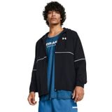 Under Armour UA Zone Woven Jacket Erkek Kaban, Siyah, XL