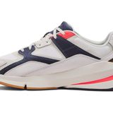 Under Armour Unisex Yetişkin UA Forge 96 LEATHER reissue Ayakkabı White / Beta / Midnight Navy 46 EU