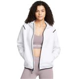 Under Armour Unstoppable Fleece Beyaz Fermuarlı Kadın Sweatshirt