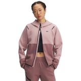 Under Armour Unstoppable Fleece FZ Kadın Ceket Tourmaline Pink/Maroon Mist/Black SM