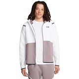 Under Armour Unstoppable Fleece HD EU Tam Fermuarlı Sweatshirt Beyaz Gri