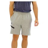 Under Armour Unstoppable Fleece Şort, M, 121-1379809-2, Gri, Erkek
