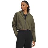 Under Armour Unstoppable Woven Rstop LS Kadın Ceket Marine OD Green / / Black SM