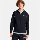 Under Armour Vanish Woven Utility Jacket Erkek Mont, Siyah, SM