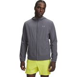 Under Armour Velociti Erkek Gri Kapüşonlu Ceket