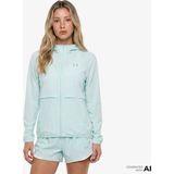 Under Armour Velociti Pro Storm Kadın Yeşil Koşu CEKET.703
