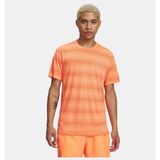 Under Armour Velociti Ss Erkek T-Shirt 6009517-824 - Turuncu
