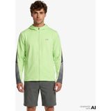 Under Armour Velociti Storm Hooded Erkek Sarı Koşu CEKET.712