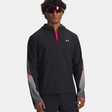 Under Armour Velociti Storm Hooded Erkek Siyah Kapüşonlu Ceket - 2XL
