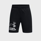 Under Armour Wordmark Erkek Çocuk Siyah Şort