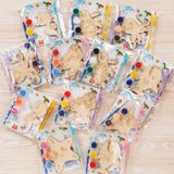 Under the Sea Party Favors - 12 ADET Okyanus Hayvanları Doğum Günü Partisi Malzemeleri - Deniz Kabarcıkları ve Boya El Sanatları - Deniz Kızı Köpekbalığı Doğum Günü Süslemeleri Goodie Çantalar